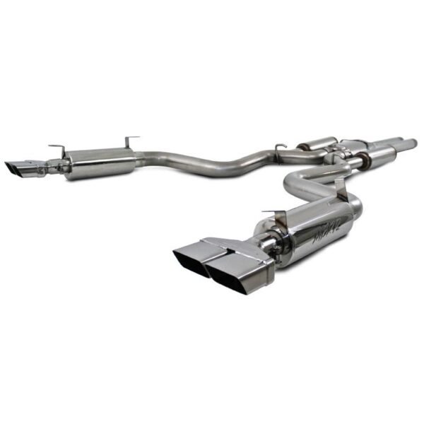 2008-2014 Dodge Challenger SRT8 6.1L Hemi T304 Stainless Steel 3in Cat Back Dual Split Rear (Street Version)