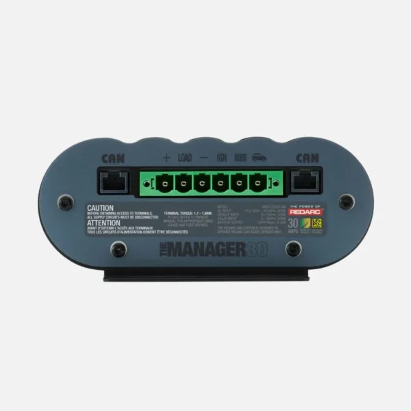 REDARC | BMS1230S3R | The Manager30 with color display screen