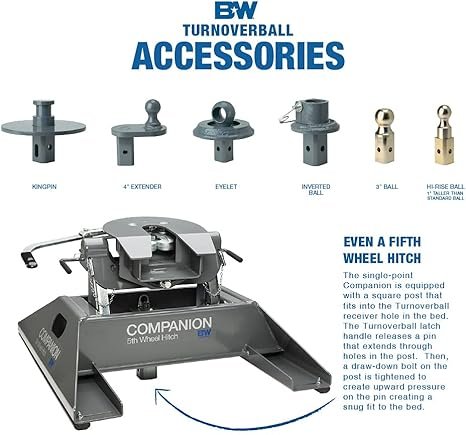 B&W | GNRK1020 | Turnoverball Gooseneck Hitch – Chevy/GMC Trucks B&W | GNRK1020 | Turnoverball Gooseneck Hitch – Chevy/GMC Trucks