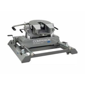 B&W | RVK3770 | Companion™ Slider Fifth Wheel Hitch – Fits 2016–2019 GM Puck System (includes BASERVB3770 + COUPLERRVC3006)