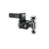 B&W | TS10033B | Tow & Stow Adjustable Ball Mount | Drop 3", Rise 3½"