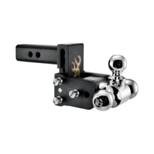 B&W | TS10047BB | Tow & Stow 3-Ball Adjustable Hitch | 3” Drop B&W | TS10047BB | Tow & Stow 3-Ball Adjustable Hitch | 3” Drop