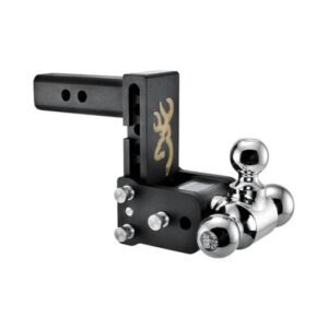 B&W | TS10048BB | Tow & Stow 3-Ball Adjustable Hitch | 5” Drop B&W | TS10048BB | Tow & Stow 3-Ball Adjustable Hitch | 5” Drop