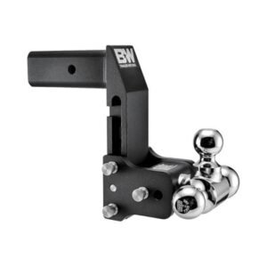 B&W | TS20067BMP | Tow & Stow 3-Ball Adjustable Hitch | 7” Drop