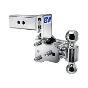B&W | TS20037C | Tow & Stow 2-Ball Chrome Hitch | 5” Drop B&W | TS20037C | Tow & Stow 2-Ball Chrome Hitch | 5” Drop
