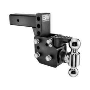 B&W | TS20053B | Tow & Stow 21K Dual-Ball Pintle Hitch | 2.5” Shank B&W | TS20053B | Tow & Stow 21K Dual-Ball Pintle Hitch | 2.5” Shank