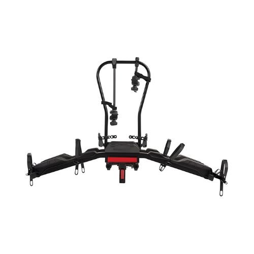 Hollywood Racks Destination E Hitch Bike Rack – Premium 2-Bike E-Bike Carrier with Ramp