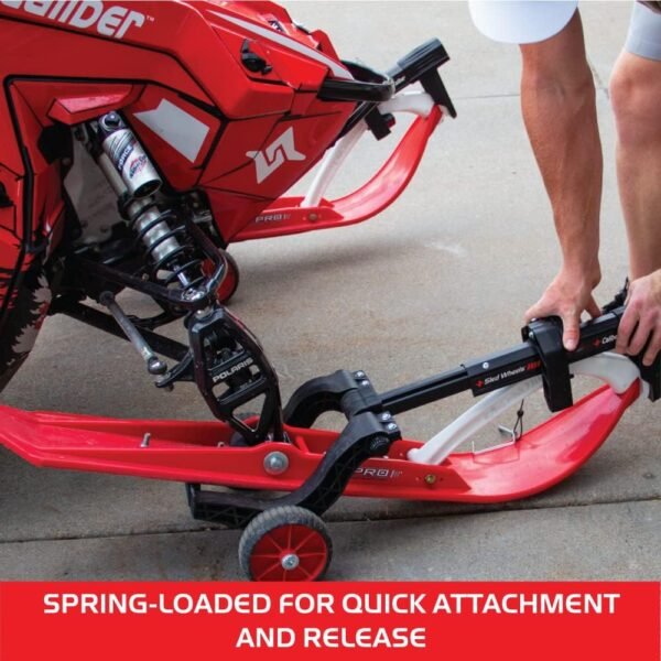 Caliber Sled Wheels 13585 Universal Snowmobile Transport Kit – Pair