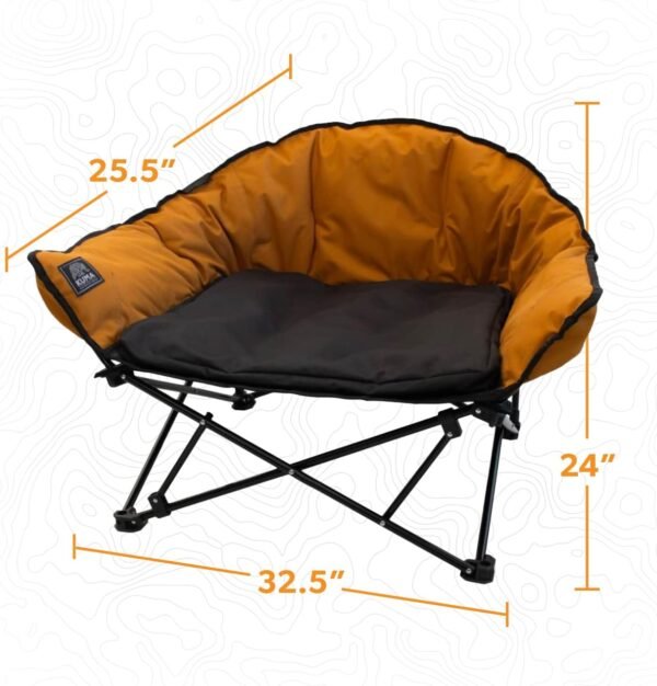 71050f5LhqL._AC_SL1500_ Kuma Lazy Bear Dog Bed – Cozy, Portable & Durable Pet Lounger