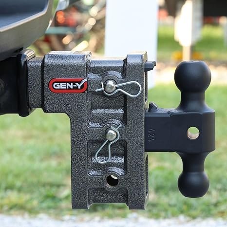 71CXCfQozOL._AC_SX466_ GEN-Y | GH-614 | MEGA-Duty Adjustable 9" Drop Hitch – 21,000 lb Towing Capacity