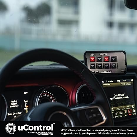 sPOD BantamX 8-Circuit Power Control System with Touch Screen & Bluetooth