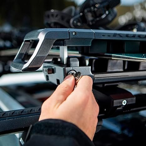 Kuat Grip 6 Ski & Snowboard Rack – Black Metallic with Gray Anodize