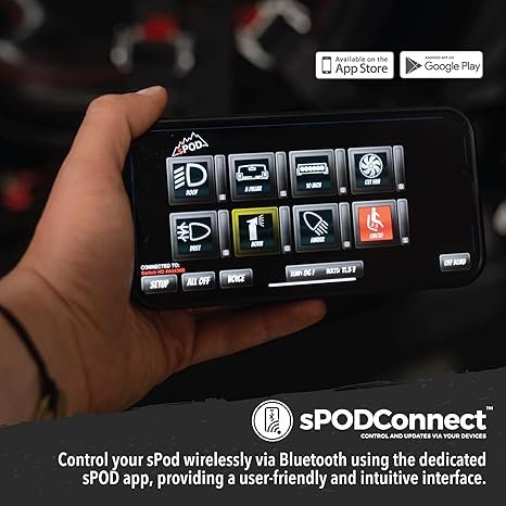 sPOD BantamX 8-Circuit Universal Touch Screen Power Management System