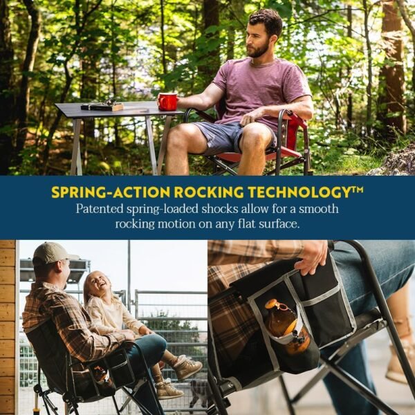 GCI Outdoor Freestyle Rocker XL – Ultimate Folding Rocking Chair for Outdoor Comfort