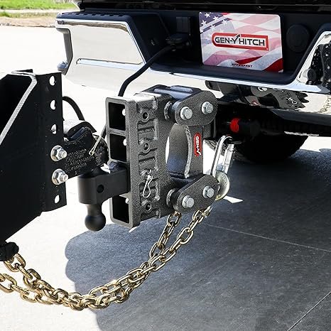 GEN-Y | GH-1324 | 6″ Adjustable Trailer Hitch – 21,000 lb Capacity (2.5″ Receiver)