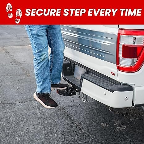 GEN-Y Serrated Hitch Step for 2" Receivers – 500 lb Load Capacity