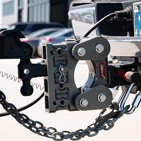 GEN-Y | GH-1324 | 6″ Adjustable Trailer Hitch – 21,000 lb Capacity (2.5″ Receiver)