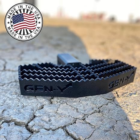 GEN-Y Serrated Hitch Step for 2" Receivers – 500 lb Load Capacity