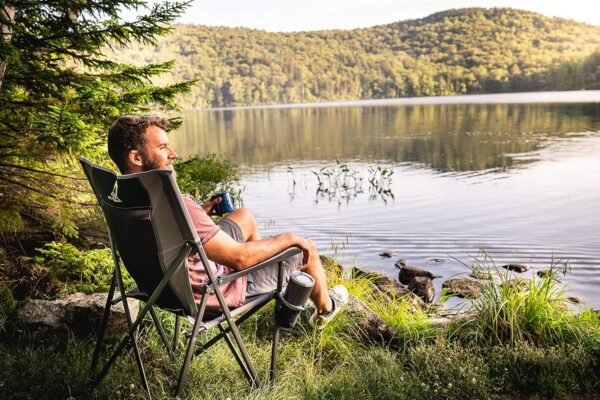 GCI Outdoor Eazy XL Chair – Portable Camping Chair for Big & Tall Outdoorsmen