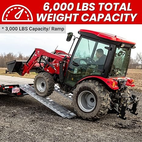 Gen-Y GH-16084 | Heavy-Duty Aluminum Loading Ramps (Pair, 7′)