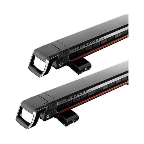 Kuat Grip 6 Ski & Snowboard Rack – Gray Metallic with Orange Anodize |