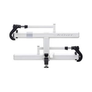 Kuat Sherpa 2.0 Hitch Rack – 1.25″ | Pearl & Silver Anodize | Lightweight 2-Bike Carrier (40 lbs per Tray)