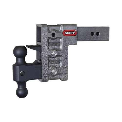 GEN-Y | GH-623 | 6″ Adjustable Hitch (Mega-Duty) – 2.5″ Receiver | 21,000 lb Capacity