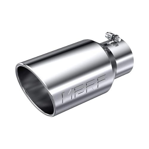 MBRP 6″ O.D. Angled Rolled-End Exhaust Tip (T5073) — T304 Stainless Steel