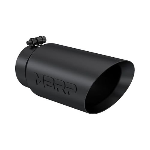MBRP 5″ Dual-Wall Angled Exhaust Tip (T5053BLK) – Black Coated Finish