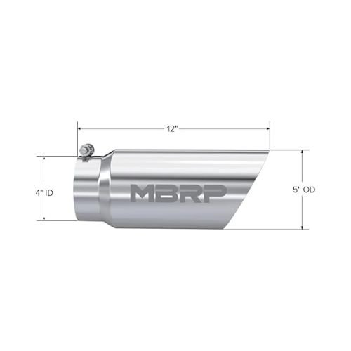 MBRP 5″ Dual-Wall Angled Exhaust Tip (T5053)