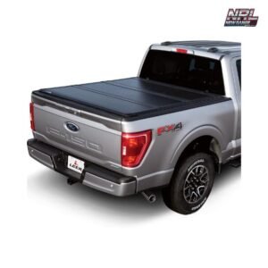 LEER | 631404 | HF350M Tri-Folding Truck Bed Tonneau Cover (Black)