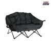 Kuma Outdoor Gear Bear Buddy Double Camping Chair with Carry Bag – Sierra/Black