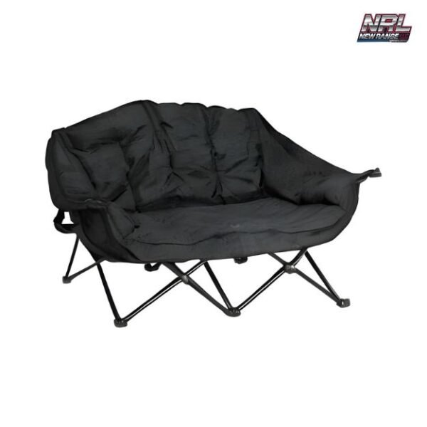 Kuma Outdoor Gear Bear Buddy Double Camping Chair with Carry Bag – Sierra/Black