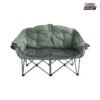Kuma Outdoor Gear Bear Buddy Double Camping Chair – Sage/Graphite | Portable Loveseat for Two