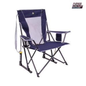 GCI Outdoor Comfort Pro Rocker – Collapsible Camping Rocking Chair (Indigo Blue) GCI Outdoor Comfort Pro Rocker – Collapsible Camping Rocking Chair (Indigo Blue)
