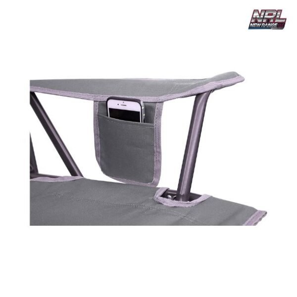 GCI Outdoor Comfort Pro Rocker – Collapsible Camping Rocking Chair (Grey)