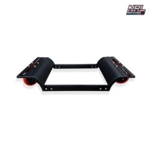 Caliber Trax Wheels 2.0 Rear Wheel Casters (Model 13395) – Easy-Maneuver Mobility for Snow Sleds & Trailers