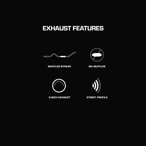 MBRP S5001409 T409 Stainless Center Section Straight Pipe – Post-Catalyst Exhaust Upgrade