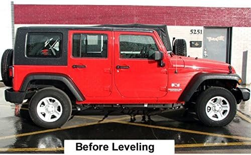 TeraFlex 1155200 JK Boost/Leveling Kit – 2" Front / 1" Rear for Jeep Wrangler JK