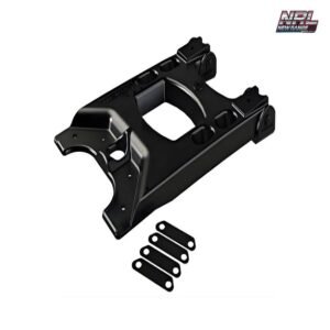 TeraFlex 4838100 Hinged Aluminum Spare Tire Carrier – Durable Swing-Out Carrier Upgrade