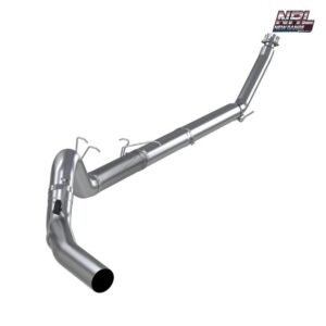 MBRP S61120SLM Turbo Back Exhaust – 1998–2002 Dodge Ram 2500/3500 5.9L Cummins (T409 Stainless, Race Profile)