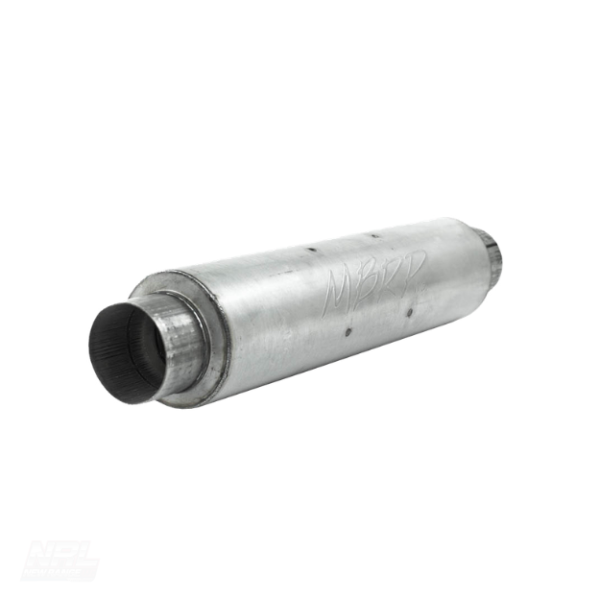 MBRP M1004A Exhaust Tip Stainless Steel Polished 4 Inch Angle Cut Rolled Edge Universal Fit