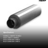 MBRP GP290022 | Exhaust Tip Stainless Steel Polished Universal Fit