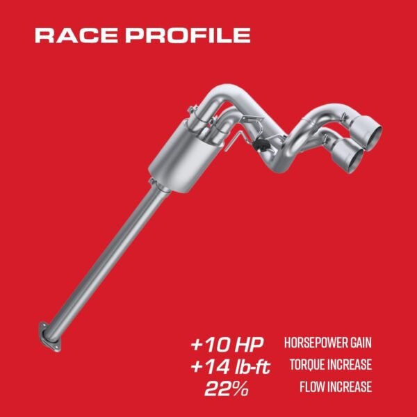 MBRP S5261AL | Cat-Back Exhaust Aluminized Steel Performance Bolt-On