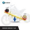 FOBO Black Bike 2 TPMS Bluetooth Tire Pressure Monitor System Motorcycle