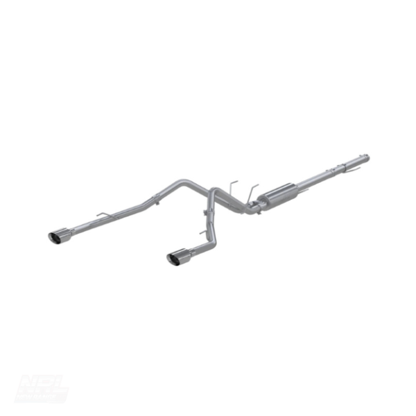 MBRP S5146409 Cat-Back Exhaust T409 Stainless Steel Performance Bolt-On