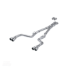 MBRP S7114AL Cat-Back Exhaust Aluminized Steel Performance Bolt-On