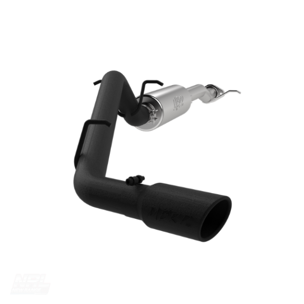 MBRP S5090BLK Cat-Back Exhaust Black Coated Steel Performance Bolt-On