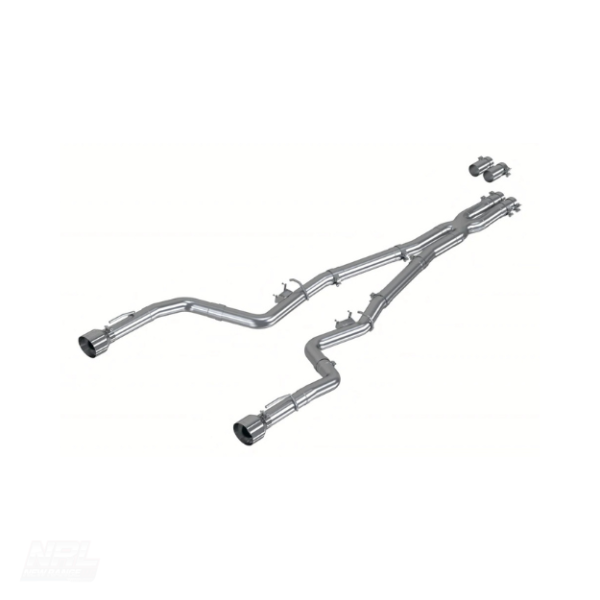 MBRP S7118AL Cat-Back Exhaust Aluminized Steel Performance Bolt-On