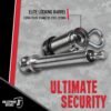 BulletProof Hitches 2.5" Adjustable Medium Duty Trailer Hitch – 14,000 lb Rating, 4" Drop/Rise, Dual Ball BulletProof Hitches 2.5" Adjustable Medium Duty Trailer Hitch – 14,000 lb Rating, 4" Drop/Rise, Dual Ball